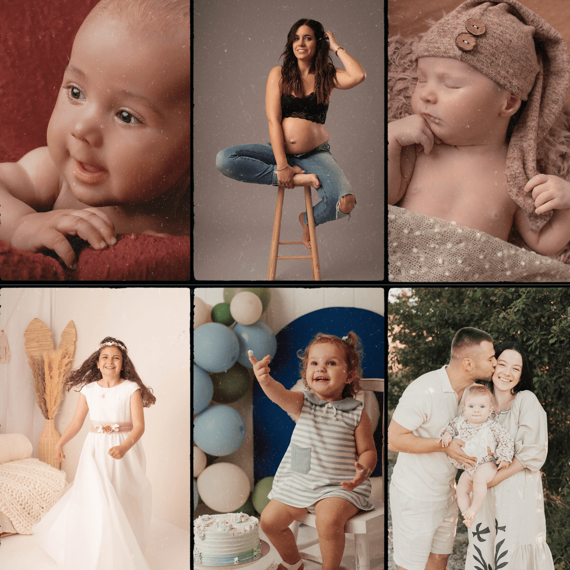 Fotografía de familia Vitoria Gasteiz