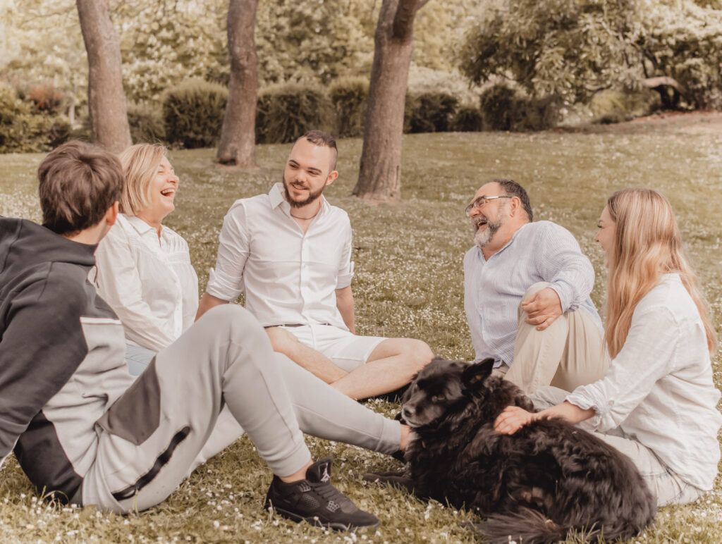 Fotografía de familia Vitoria Gasteiz
