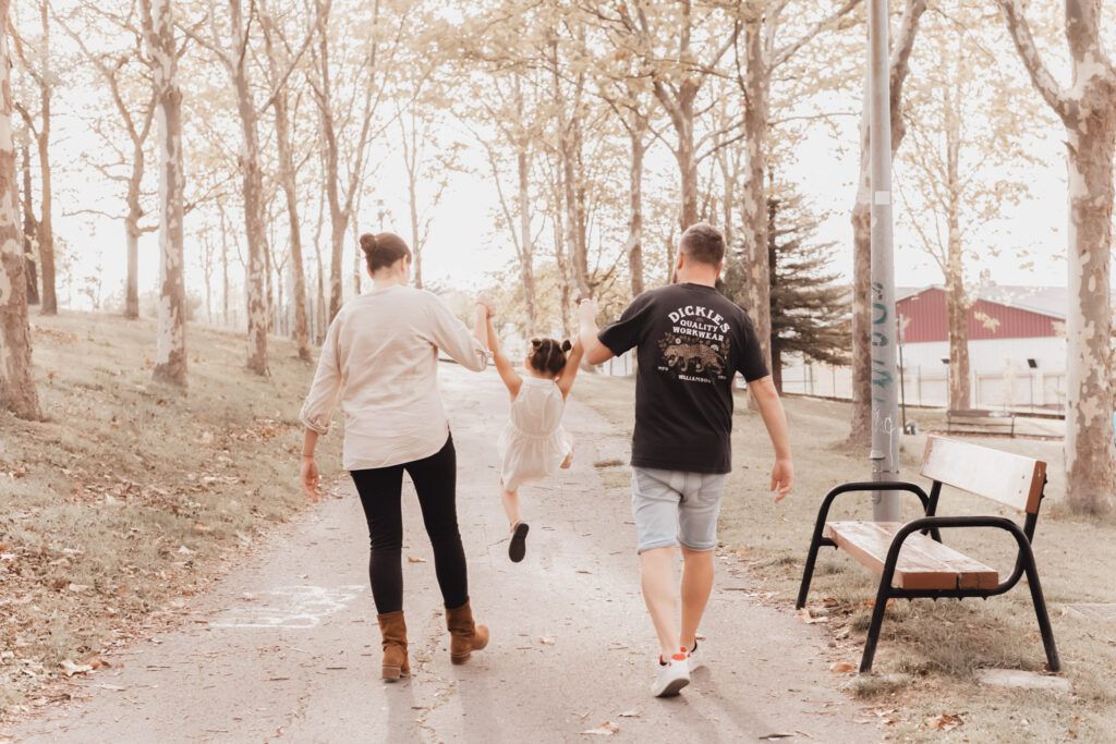 Fotografía de familia Vitoria Gasteiz